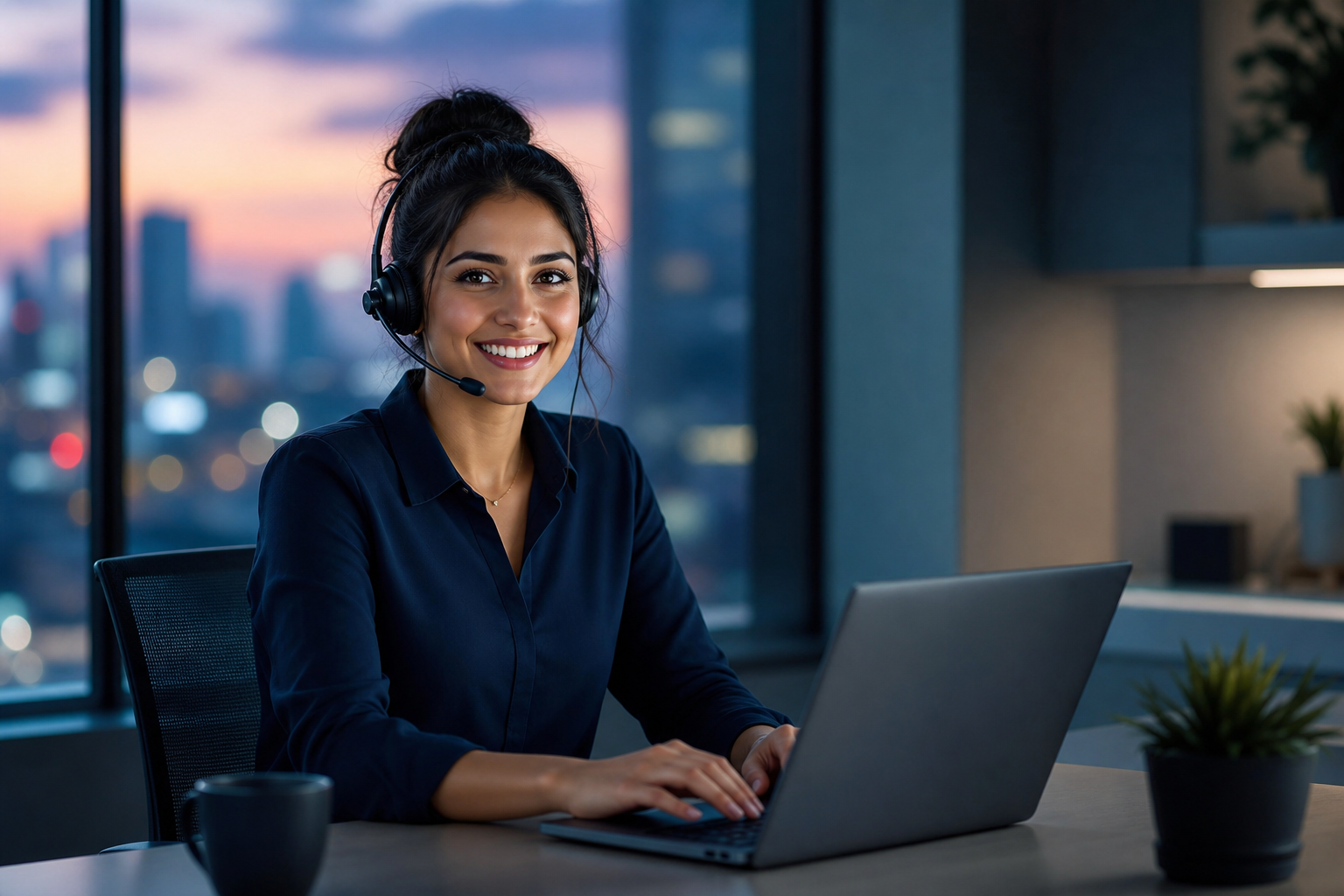 Friendly RELONXT support professional ready to help with your global mobility enquiry