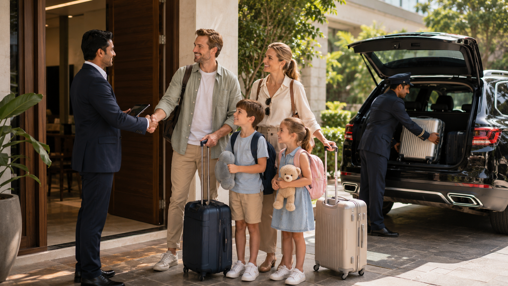 Departure services for expatriates and repatriation support
