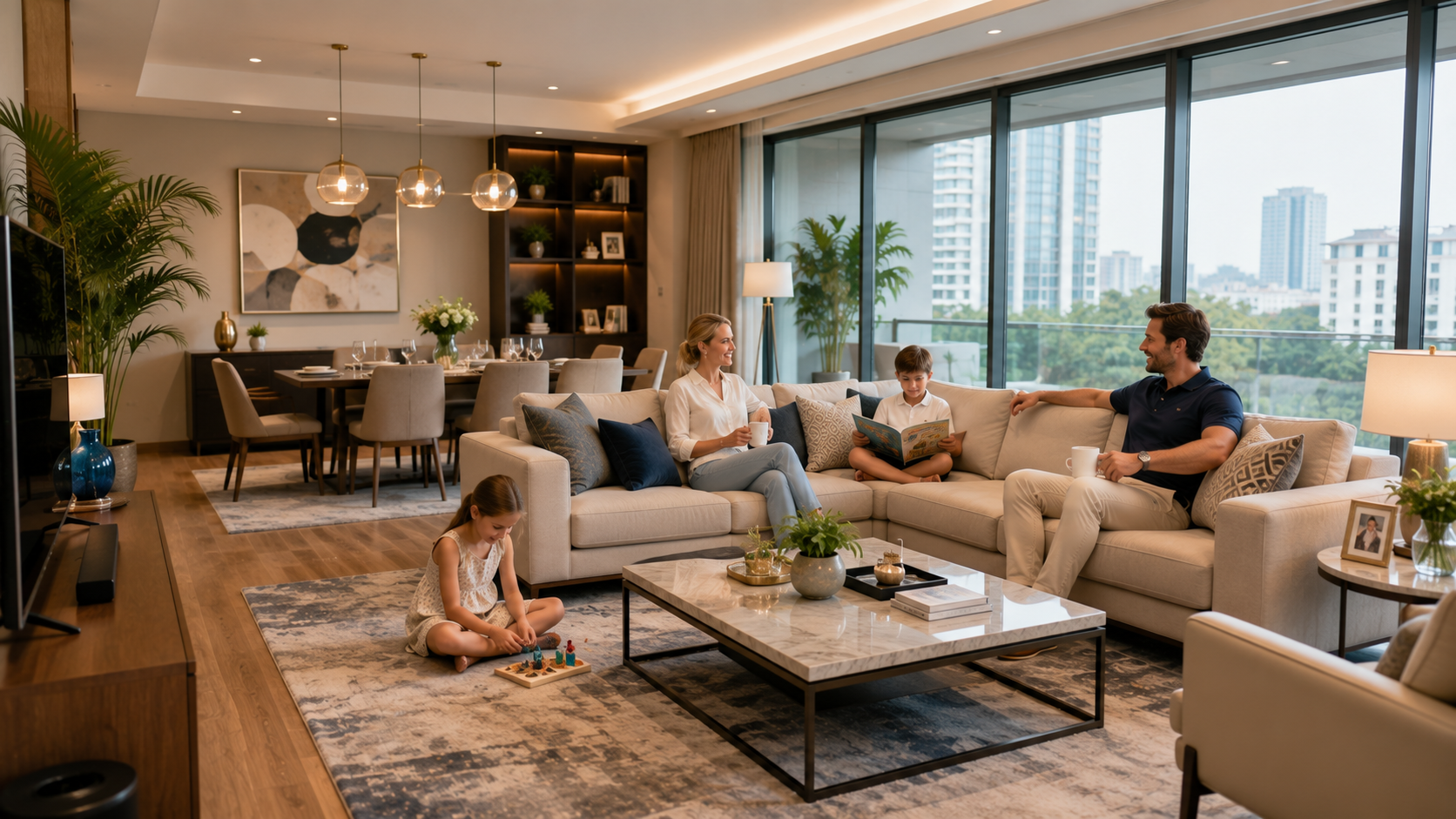 Furniture rental services for expatriate homes